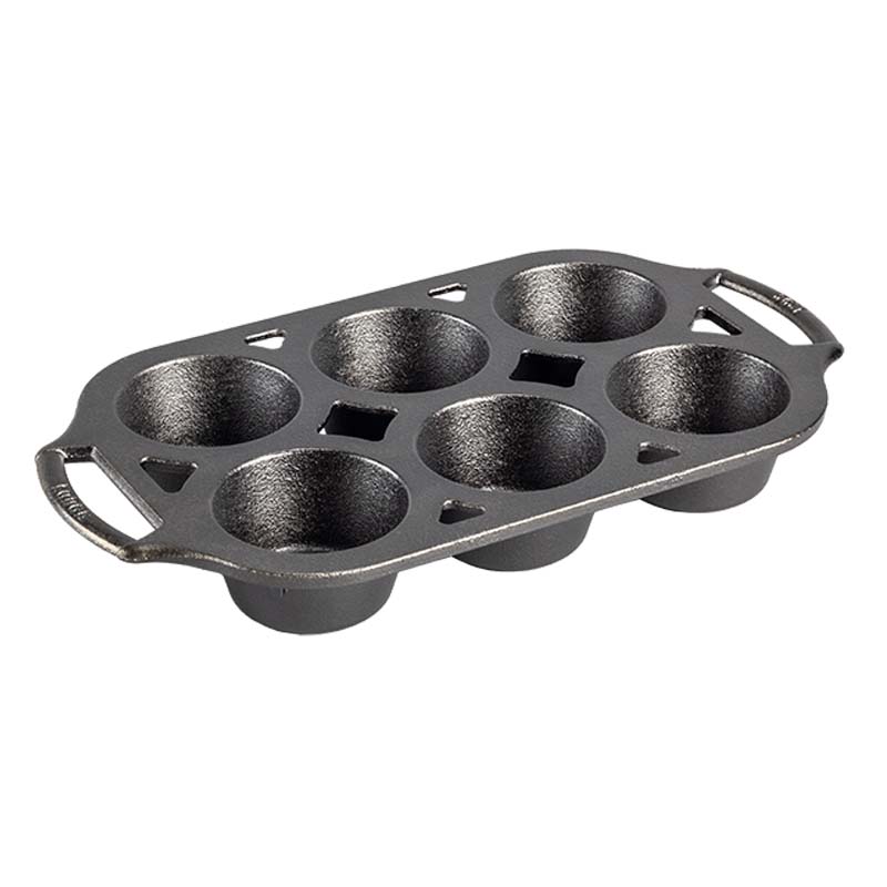 Seasoned Cast Iron Muffin Pan