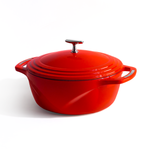 USA Enamel? Cast Iron Dutch Oven