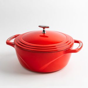 USA Enamel? Cast Iron Dutch Oven