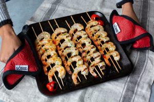 Silicone and Fabric Potholder