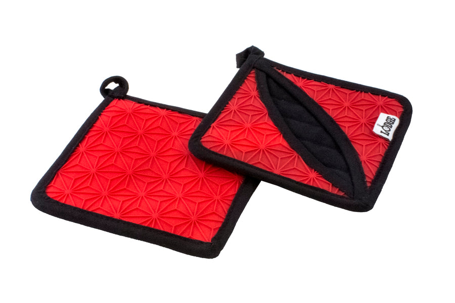 Silicone and Fabric Potholder