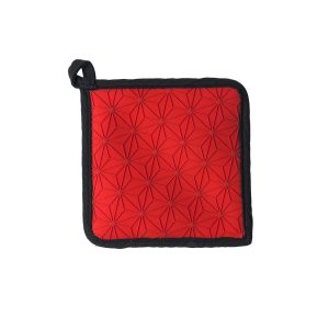 Silicone and Fabric Potholder