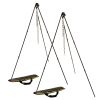 Adjustable Camp Tripod. 2 Pack