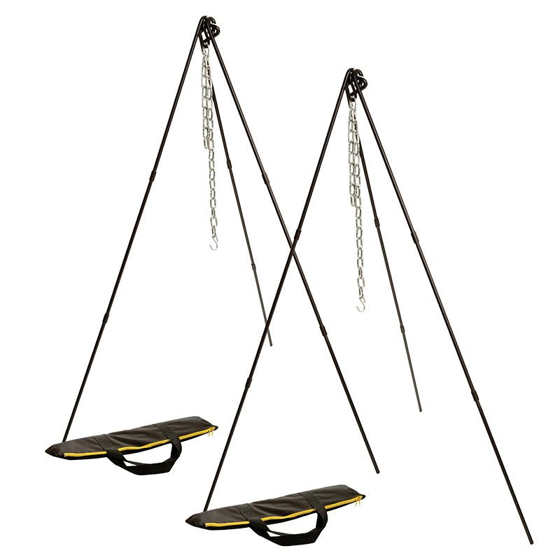 Adjustable Camp Tripod. 2 Pack