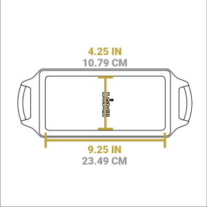 Seasoned Cast Iron Large Loaf Pan