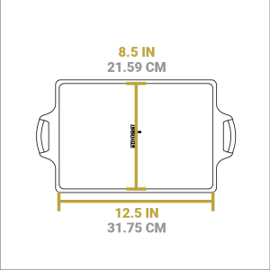 9 x 13 Inch Seasoned Cast Iron Casserole