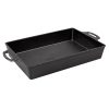 9 x 13 Inch Seasoned Cast Iron Casserole