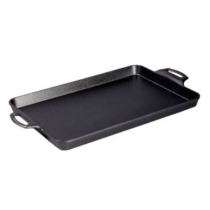 15.5 x 10.5 Inch Seasoned Cast Iron Baking Pan