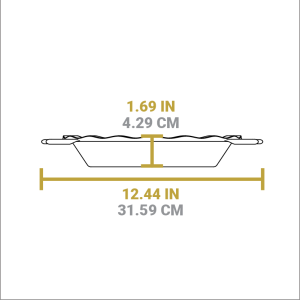 9 Inch Seasoned Cast Iron Pie Pan