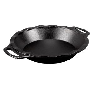9 Inch Seasoned Cast Iron Pie Pan