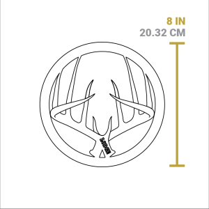 Enameled Antler Trivets