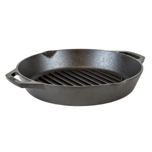 Dual Handle Cast Iron Grill Pan