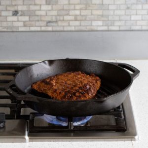 Dual Handle Cast Iron Grill Pan