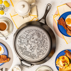 13.25 Inch Light of a Clear Blue Morning Dolly Parton Skillet