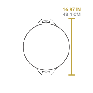 14 Inch Cast Iron Cook-It-All