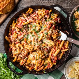 Cast Iron Dual-Handle Pan