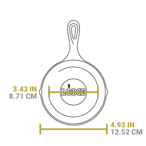 Yellowstone? 5 Inch Seasoned Cast Iron Power Y Mini Skillet