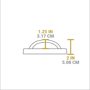 6.25 Inch Seasoned Cast Iron Burger Press