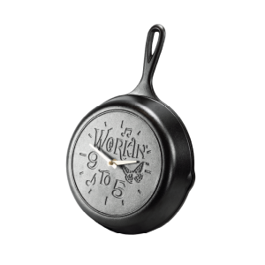 Dolly Parton 9 to 5 Skillet Clock