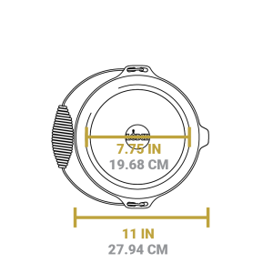 Seasoned Cast Iron Dutch Oven Frying Set