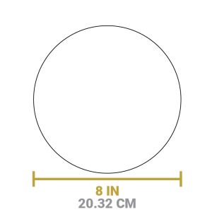 Seasoned Cast Iron Round Grill Press