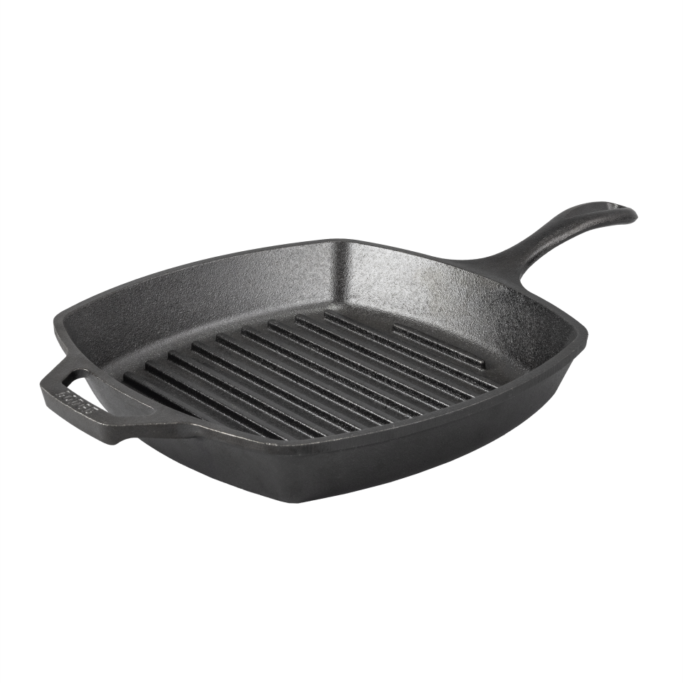 10.5 Inch Square Cast Iron Grill Pan