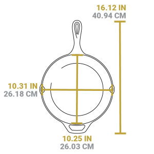 Essential Seasoned Cast Iron Skillet Set