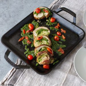 Chef Collection 11 Inch Cast Iron Square Griddle?