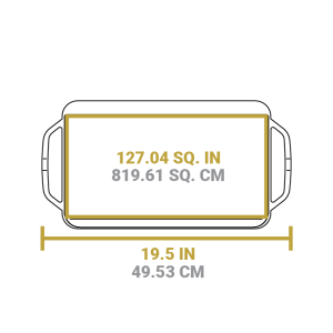 Chef Collection Reversible Grill/Griddle
