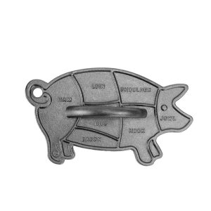 Seasoned Cast Iron Pig Press