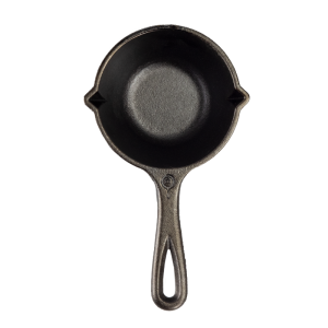 Seasoned Cast Iron Melting Pot