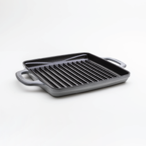 USA Enamel 11 Inch Enameled Cast Iron Grill Pan