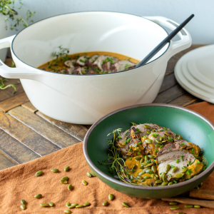 USA Enamel? Cast Iron Dutch Oven