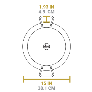 Carbon Steel Dual Handle Pan