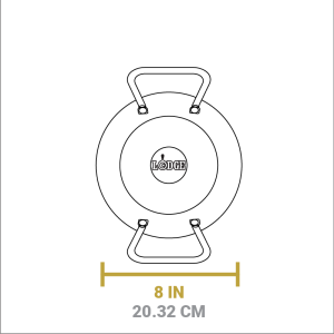 Carbon Steel Dual Handle Pan
