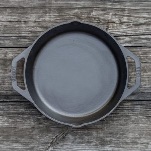Cast Iron Dual-Handle Pan
