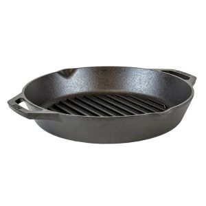 Dual Handle Cast Iron Grill Pan