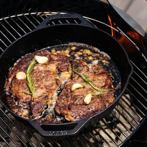 Cast Iron Dual-Handle Pan