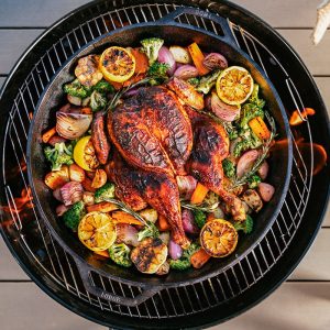 Cast Iron Dual-Handle Pan