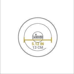 Round Serving Griddle