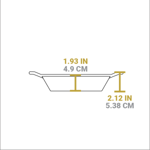 Cast Iron Dual-Handle Pan