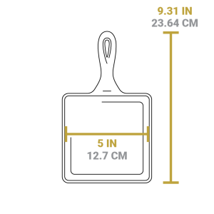 Square Cast Iron Classic Skillet