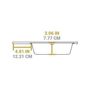 Cast Iron Covered Deep Skillet